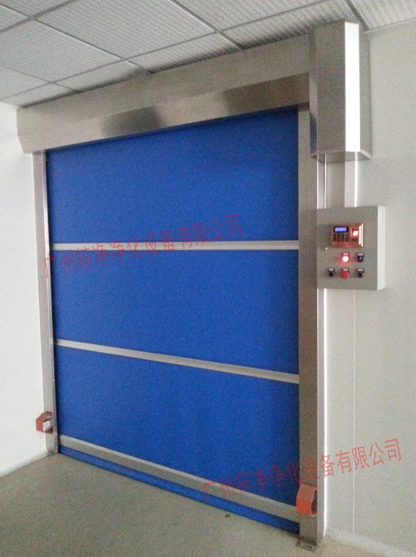 不同材質的快速卷簾門風淋室在成本上存在差異