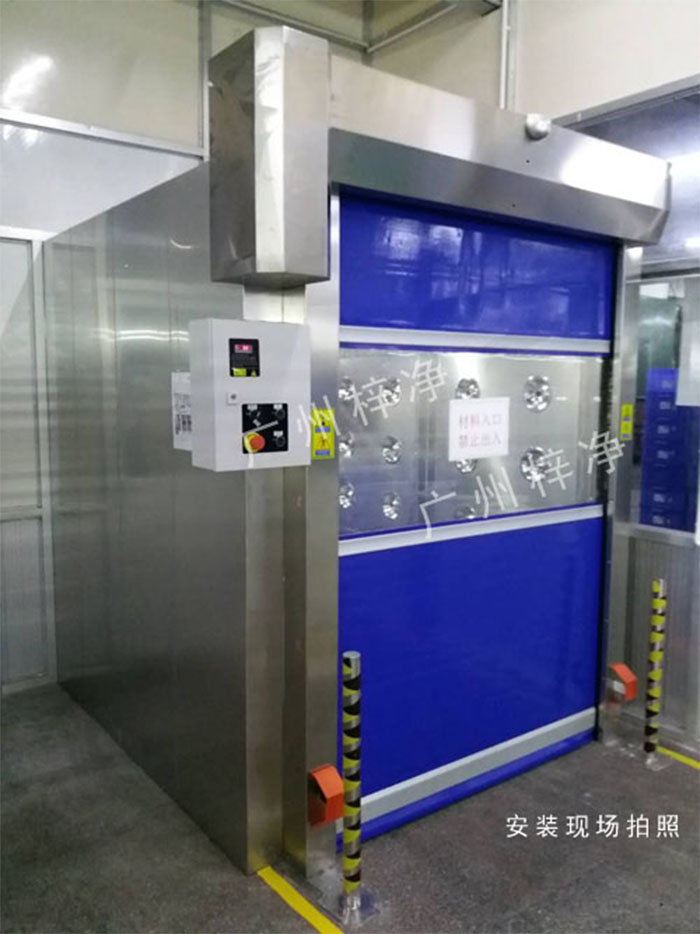 是否配置自動感應門風淋室、快速卷簾門風淋室這些配置都會對價格產生影響