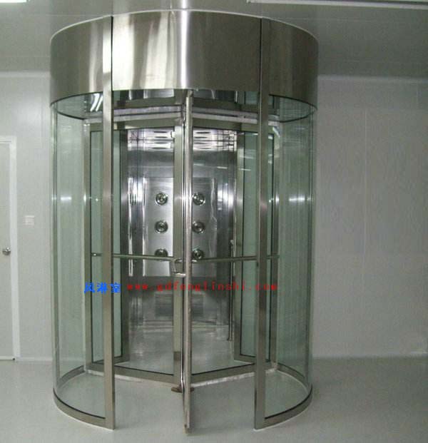 旋轉(zhuǎn)門風淋室